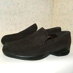 Moc Toe Suede Loafer With Nike Air Technology by Cole Haan, Coffee, 8.5M, $198
