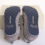 Diesel Gunner Blue Gray Lace Up Sneakers  Men’s US 8 EUR 40.5  NiB