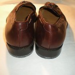 MENS Cole Haan Brown leather tassel slip on shoes Sz 7 1/2 D