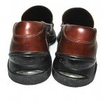 COLE HAAN NIKE AIR MEN’S Brown LEATHER slip on  size 9 M