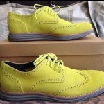 NIB Cole Haan LunarGrand Wingtip Vollt/Iron/Stone Oxford Nike Sneakers 10.5