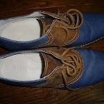 Cole Haan Saddle Shoes Blue Size 9 New!