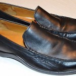 COLE HAAN AIR MENS 13 M BLACK LEATHER LOAFERS MOCCASINS DRIVING SHOES