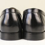 Mens COLE HAAN Penny Loafers Shoe Black Leather Sz 10.5 M