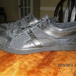 Mens Hugo Boss Fashion Sneaker Black 44 -US- 10/10.5 Leather & Nylon No scuffs!!