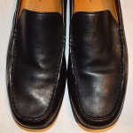 COLE HAAN AIR MENS 13 M BLACK LEATHER LOAFERS MOCCASINS DRIVING SHOES