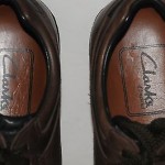 Clarks Mens Brown Leather Oxfords Size 10W….NICE!!!