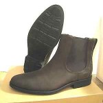 $248 BRAND NEW COLE HAAN STANTON CHELSEA LEATHER NUBUCK BOOTS SZ 9