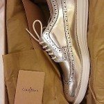 Cole Haan LunarGrand Long Wingtip Limited Edition Silver SZ 9.5M