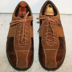 Very Nice Mens Cole Haan Leather Suede Shoes 15 M Brown EUC