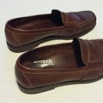 Men’s COLE HAAN Country Brown Leather SLIP ON LOAFER Shoes 9.5 M