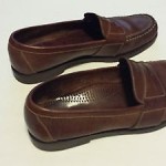 Men’s COLE HAAN Country Brown Leather SLIP ON LOAFER Shoes 9.5 M