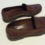 Men’s COLE HAAN Country Brown Leather SLIP ON LOAFER Shoes 9.5 M