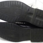 HUGO BOSS Italy Black Leather Lace-up Dress Boots 10 US 11