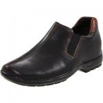 Cole Haan Men Black Leather Zeno Slip-on Loafer Size 10.5 M Shoe With Brown Trim