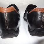 COLE HAAN Men’s BLACK Leather Center-Split Casual Comfort Loafer Shoes – Sz 11W