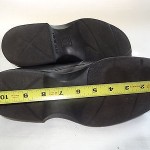 COLE HAAN Nike Air Men’s BLACK Leather Center Split Loafer Shoes – Size 8.5M