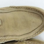 Men’s Timberland Loafers Size 6.5 Tan Leather Slip On Shoes
