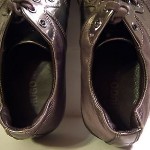 Men EUR 43 US 10 HUGO BOSS Metallic Silver Bronze Fashion Sneaker Oxford Shoe