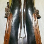 Cole Haan Duel Tone Black Brown Tassel Moc Toe Slip On Mens Loafer 13 D