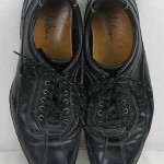 Men’s COLE HAAN Shoes Black Leather Stitched NIKE Air Oxford Size 10.5 M