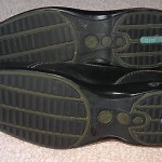 COLE HAAN Nike AIR Black Leather Mens Loafer 8.5M C04054 Slip On EUC Cushioned