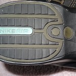 COLE HAAN Nike AIR Black Leather Mens Loafer 8.5M C04054 Slip On EUC Cushioned