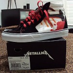 Vans Metallica Size 10
