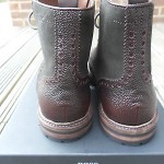 brand new mens HUGO BOSS lunno leather boots in med green UK10/EU44/US11 rrp£330