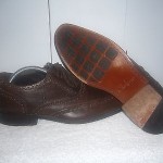 MEN’ COLE HAAN GREAT JONES DARK BROWN WINGTIP SHOES