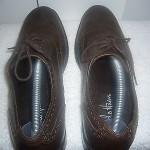 MEN’ COLE HAAN GREAT JONES DARK BROWN WINGTIP SHOES