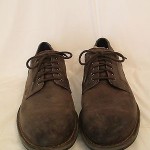 Cole Haan AIR COLTON Leather Derby Plain Toe Gray 10M