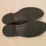 Cole Haan AIR COLTON Leather Derby Plain Toe Gray 10M