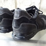 COLE HAAN NIKE AIR BLACK LEATHER CASUAL COMFORT Sneakers OXFORDS 13 M