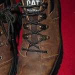 BNWOT MENS SIZE US 10.5 CAT/DIESEL POWERED LACE UP HALF BOOT
