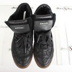 Mens DIESEL stylish black leather sport boots shoes sz. 10.5 M EXCELLENT!