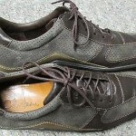 Cole Haan Mens Lace Tie Shoes Size 12 M Gray Brown