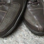 Cole Haan Mens Lace Tie Shoes Size 12 M Gray Brown