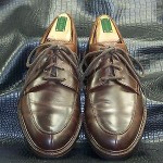 Men’s Cole Haan Brown Oiled Leather Split Moc Toe Oxfords Size 8 M