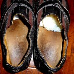 MENS COLE HAAN AIR ESTADIO II NIKE AIR SLIP ON STRAP BROWN LEATHER SHOES 13M