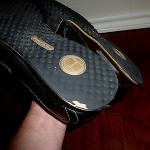 MENS COLE HAAN AIR ESTADIO II NIKE AIR SLIP ON STRAP BROWN LEATHER SHOES 13M