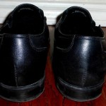 MENS COLE HAAN NIKE AIR SLIP ON BLACK LEATHER LOAFERS SHOES SIZE 10.5 M