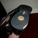 MENS COLE HAAN AIR ESTADIO II NIKE AIR SLIP ON STRAP BROWN LEATHER SHOES 13M