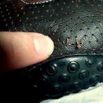 MENS COLE HAAN AIR ESTADIO II NIKE AIR SLIP ON STRAP BROWN LEATHER SHOES 13M