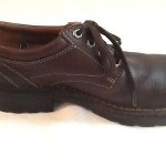 Men’s Clarks Gore-Tex brown leather lace up casual oxfords size 7.5