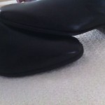 COLE HAAN “JEFFERSON” LUXURY ZIP NIKE AIR BUSINESS BLACK BOOTS SHOES SZ 12m NEW