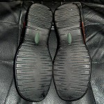 $$$  CLARKS   mens  Oil-Rubbed Leather  Shoes Oxfords  USA  9 M   CLEAN—NICE!!
