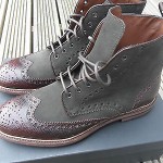 brand new mens HUGO BOSS lunno leather boots in med green UK10/EU44/US11 rrp£330