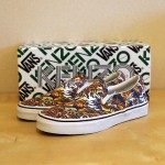 Kenzo Vans Flying Tiger Classic Slip-On sneaker Men’s US 9.5 UK 8.5 EU 42.5