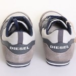 Diesel Gunner Blue Gray Lace Up Sneakers  Men’s US 8 EUR 40.5  NiB